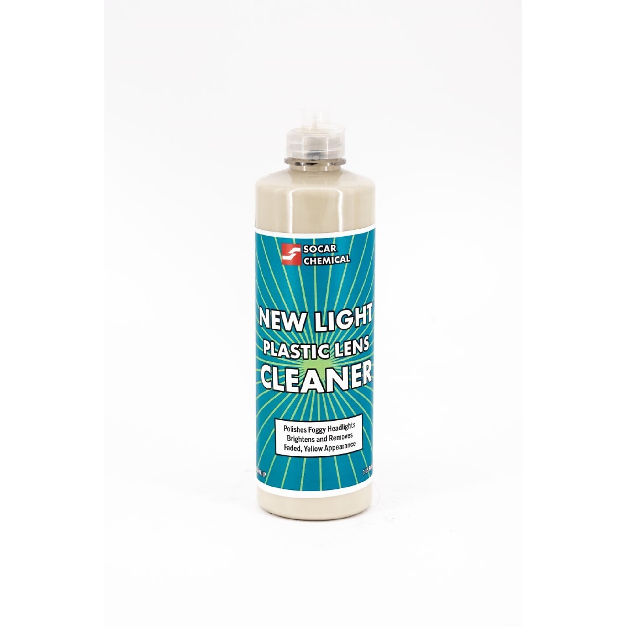 SOCAR New Light Headlight Cleaner Polish - 16 Oz., Model# SCO-NL-1P